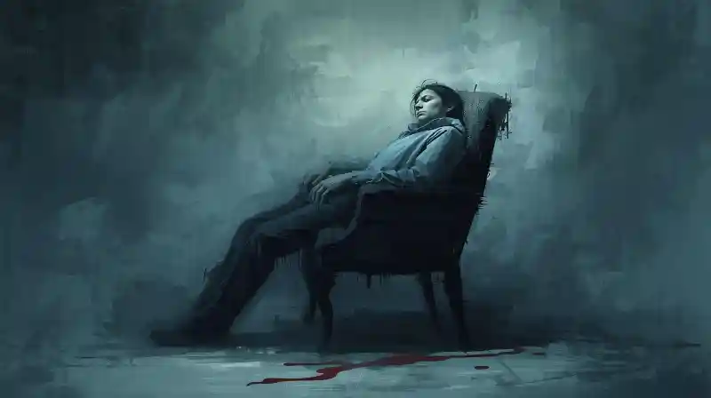 looking exhausted and overwhelmed, representing chronic fatigue.