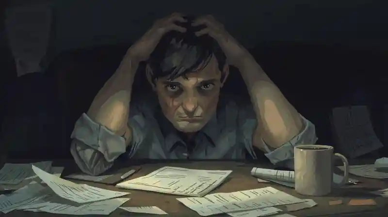 Person experiencing chronic fatigue